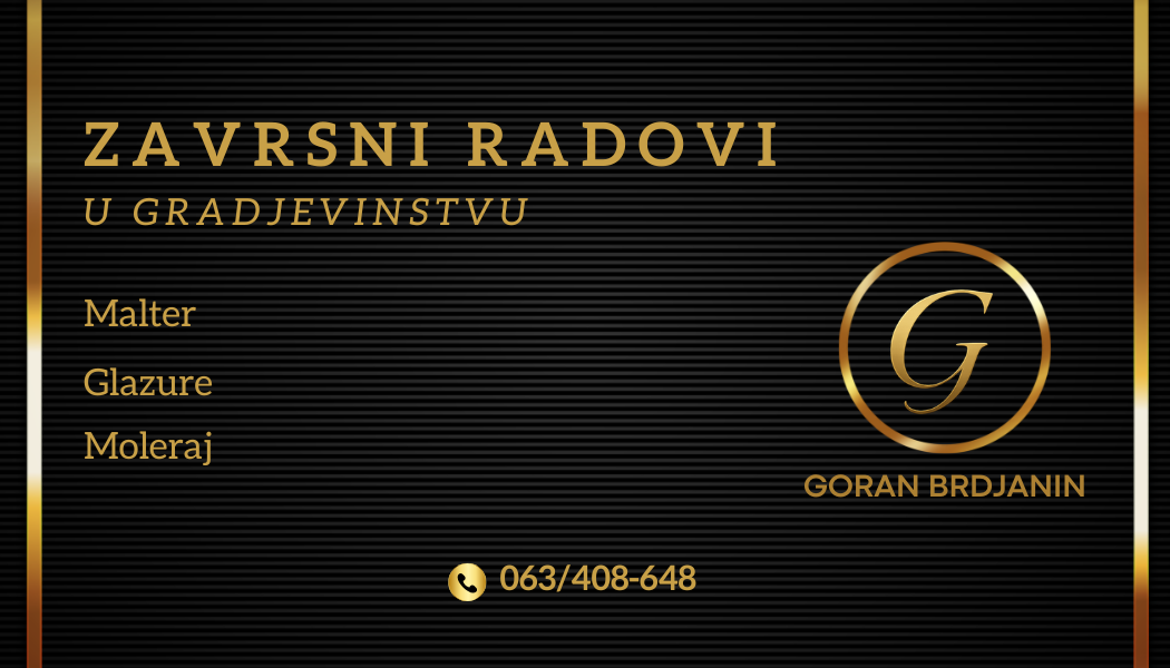 Vizit karta - zadnja
